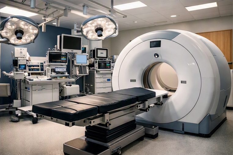 Quirófano con equipo de imagenología